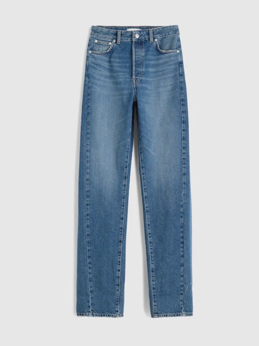 Madewell the Curvy Pieced Barrel-Leg Jean 28